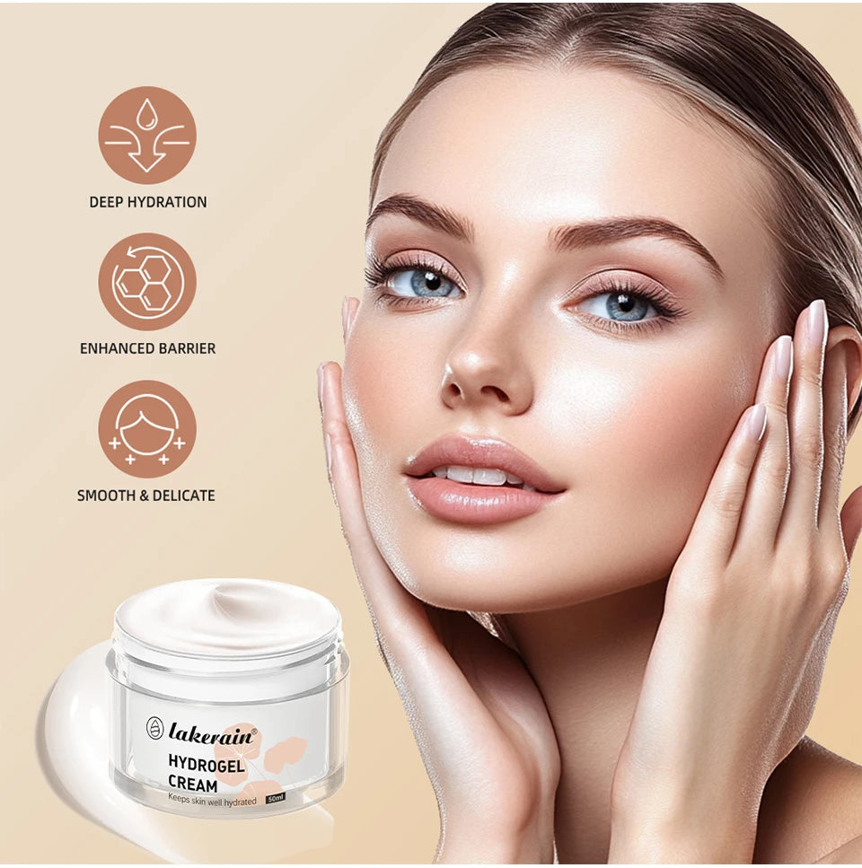 Long-lasting Hydration Facial Cream Deeply Nourishing Smoothing Face Skin Care Cream Reduce Fine Lines Makeup Products