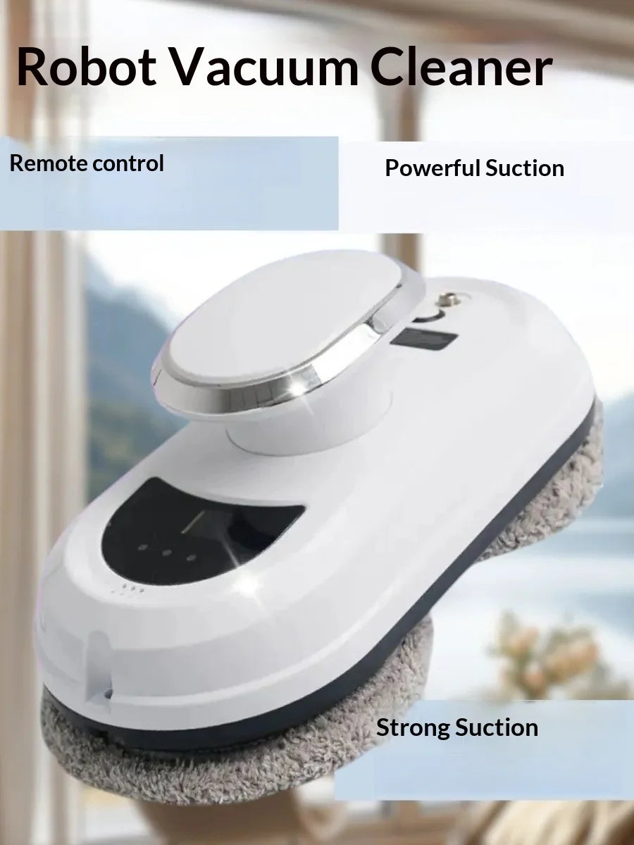 Automatic Window Cleaner Robot One Touch Start Intelligent Obstacle Avoidance Window Washing Machine for High-Rise Glass Windows