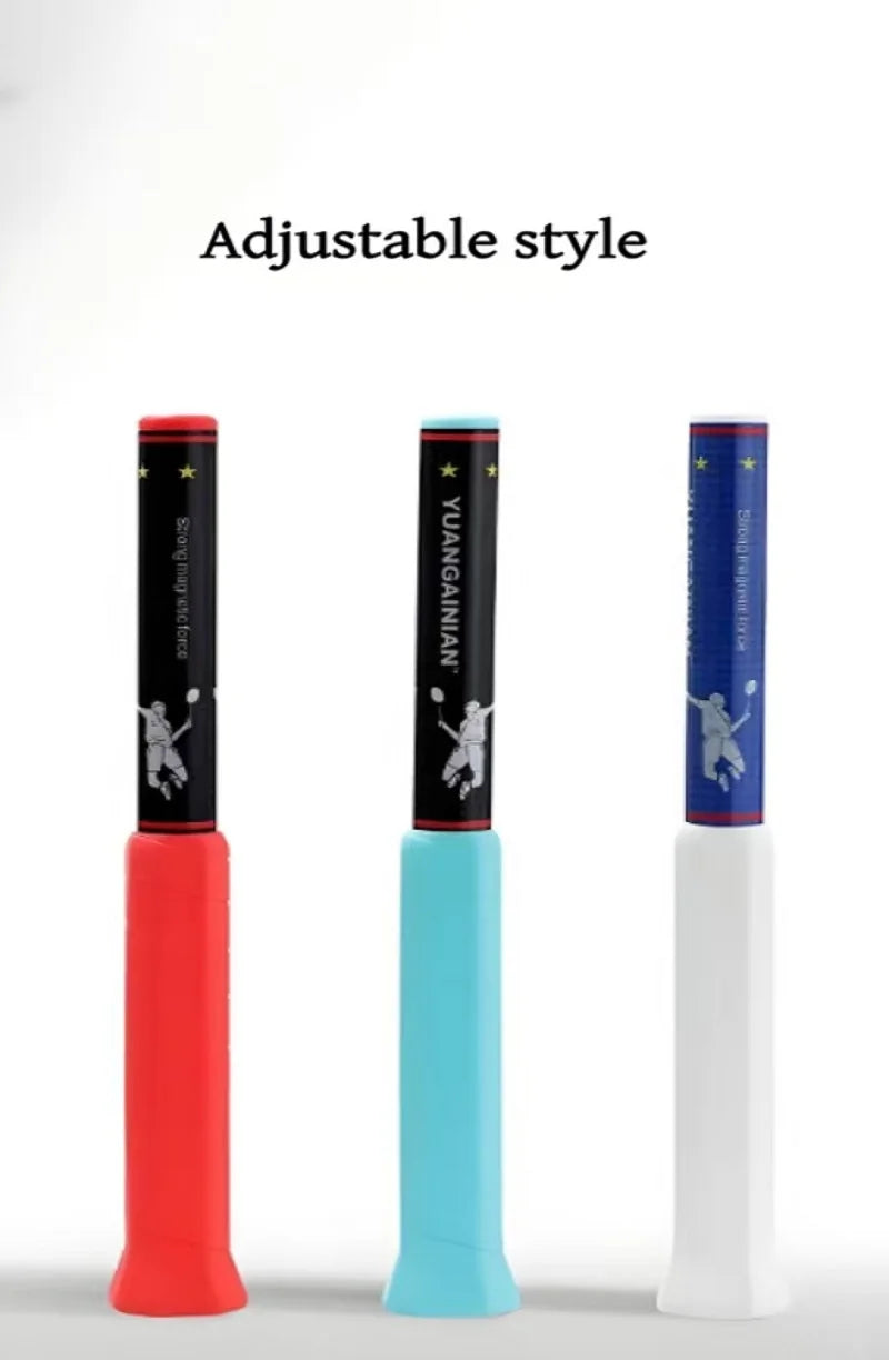 Simulated Badminton Racket Swing Whipping Power Trainer Adjustable Weight from N25N28N33N38N45N52 Practice Auxiliary Equipment