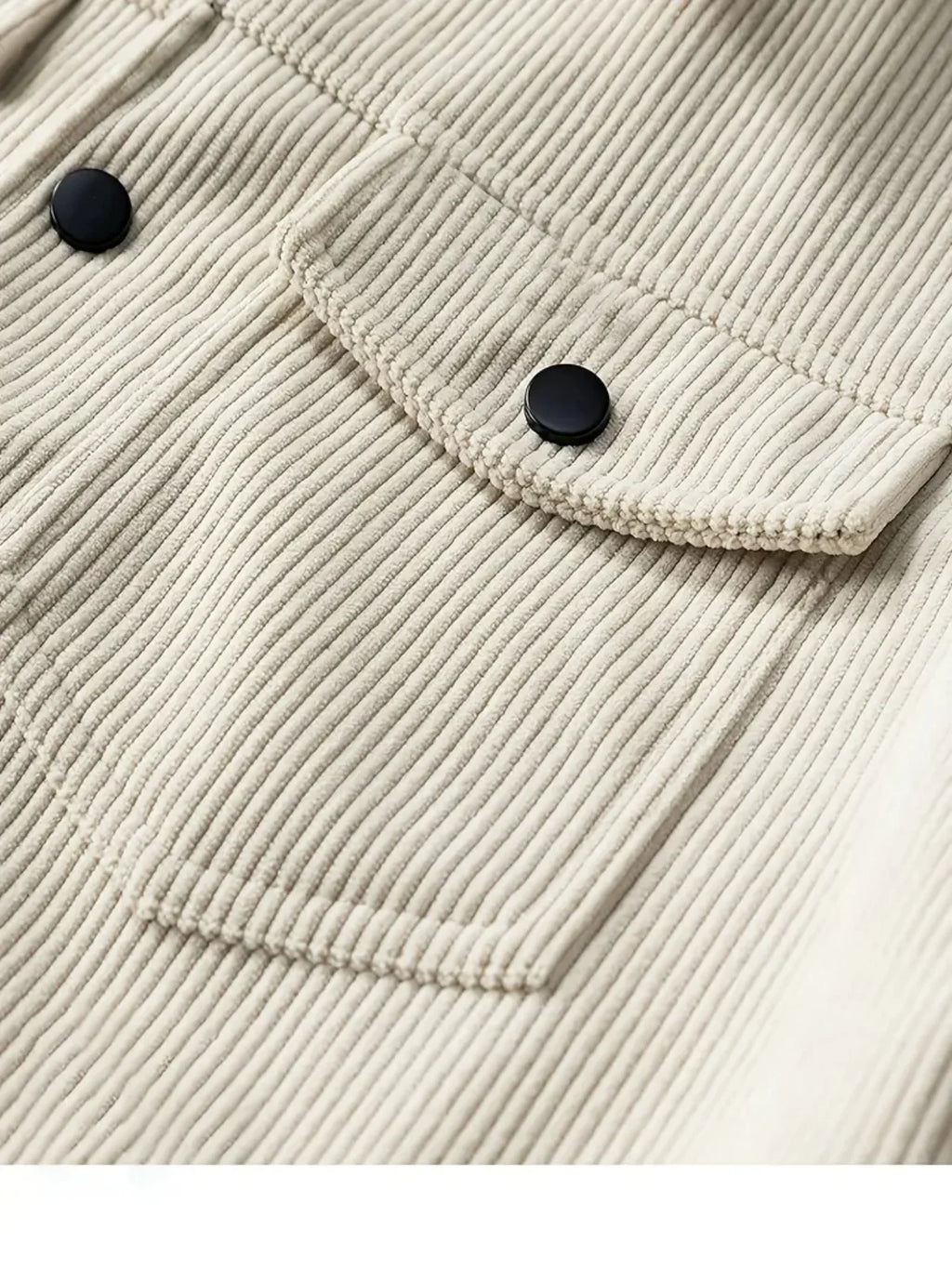 The 2025 new autumn corduroy jacket for men with a lapel, a trendy Japanese style loose coat