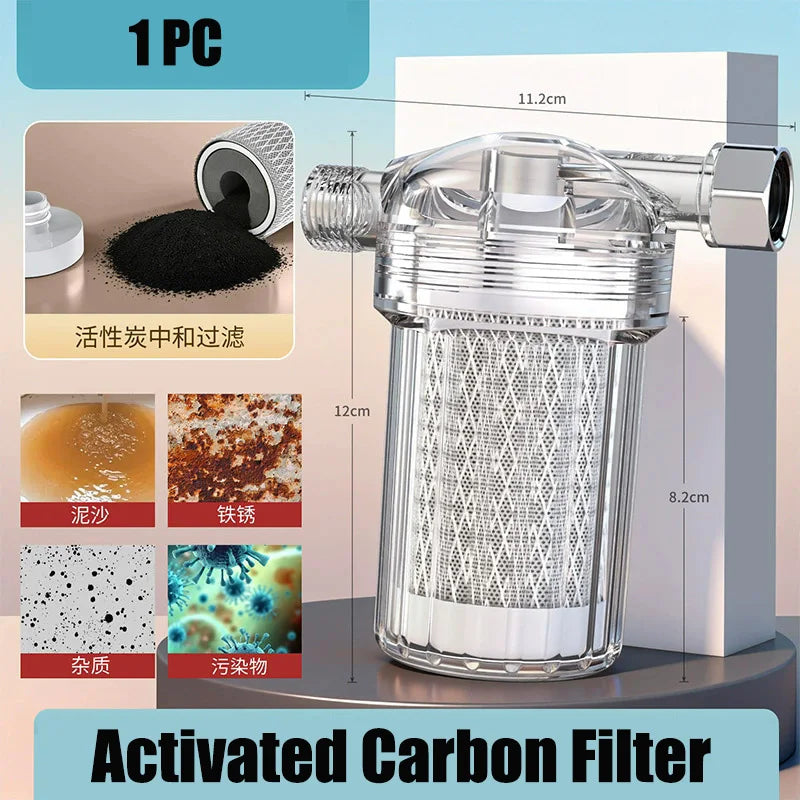 Widely Use Household Water Purifier for Water Heater Faucet  Soften Hard Water Shower Head Filter Wash Machine Pre-filter
