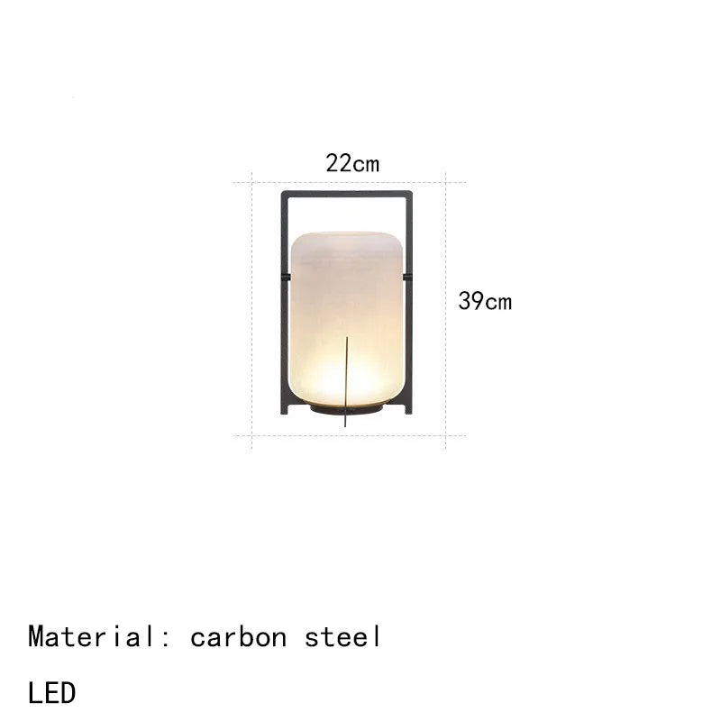 Modern Outdoor Indoor Floor Lamp White Acrylic Black Metal Lighting Floor Light For Garden Hotel Parlor Dining Room Bedroom