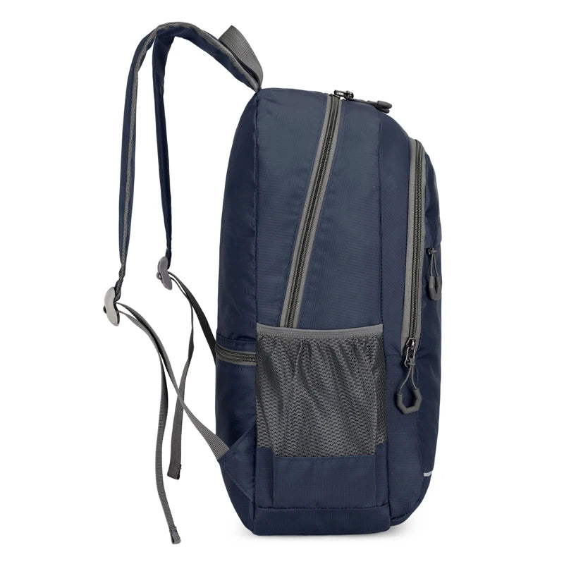 Men's Waterproof Outdoor Backpack Lightweight Hiking Bag Large Capacity Foldable Camping Travel Backpack for Men Organizer Bags