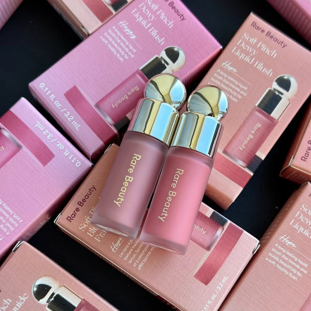 Rare Beauty Soft Pinch Liquid Blush Silky and Glide On Smooth Long Lasting Plump Happy Joy Lucky Love Blush Seamless Dewy Makeup