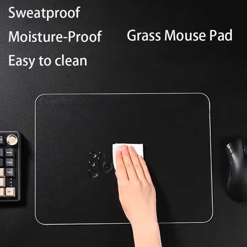 Transparent Photovoltaic Glass Mouse Pad Tempered Upgrade Smooth FPS Game & Office  Anime Theme Game Specific Mousepad Desk Mat