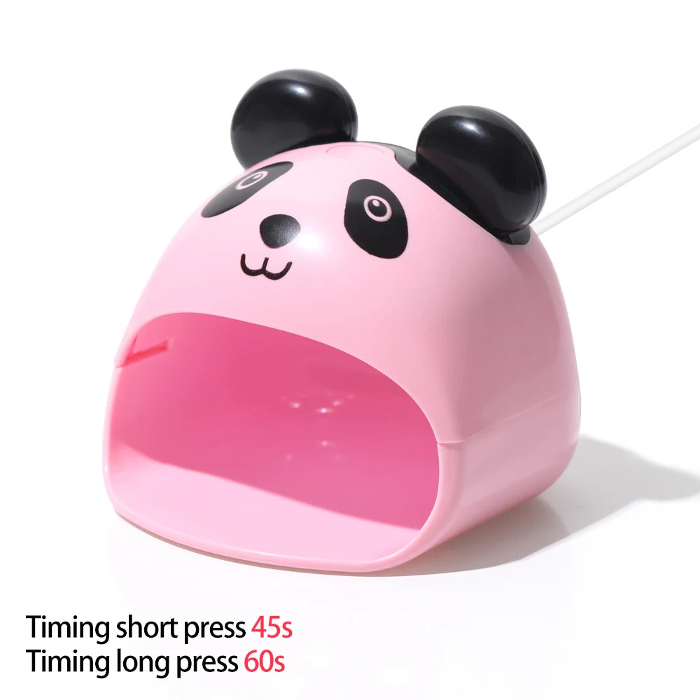 LINAMNDA Animal Nail Lamp Single Finger Phototherapy Machine Nail Dryer Manicure Tools Nails Art UV Gel Polish Drying USB Lamp