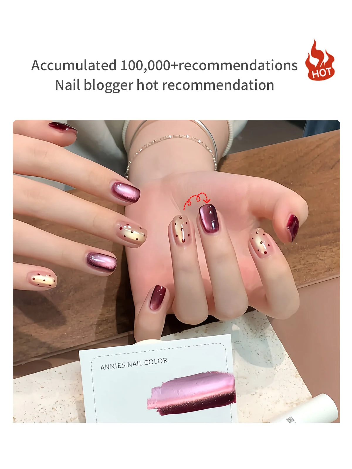 Gel Polish Purple Red Ruby Cat Eye Gel Nail Polish -12MLGlitter Gel Polish Fall Nail Gel Magnetic Shimmer Effect Soak Off UV