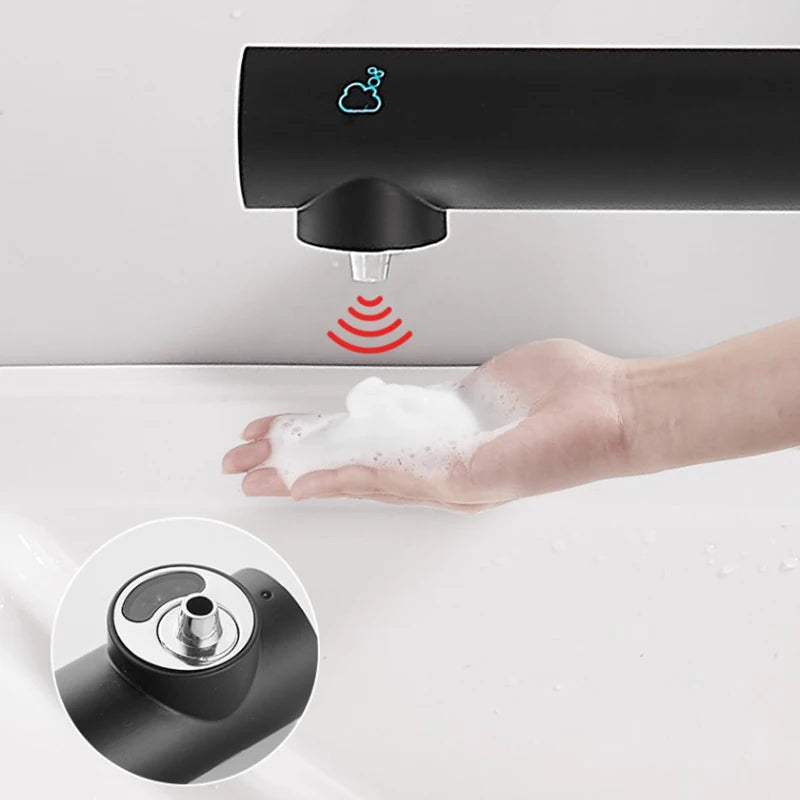 KEMAIDI Bathroom Faucets 3 in 1 Design Automatic Soap Dispenser Powerful Hand Washing Bathroom Hands Dryer Drying Machine Air