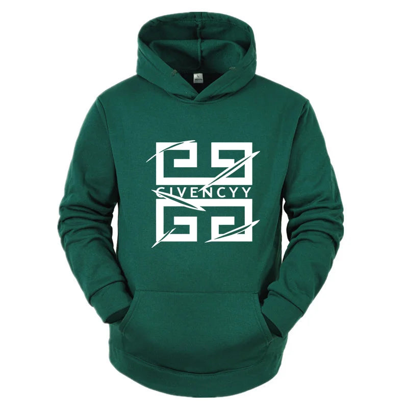 Autumn/Winter Men's 2025 Fashion Fun Pattern Printed Harajuku y2k Hoodie Casual Street Women's Fashion Street Outdoor Hoodie