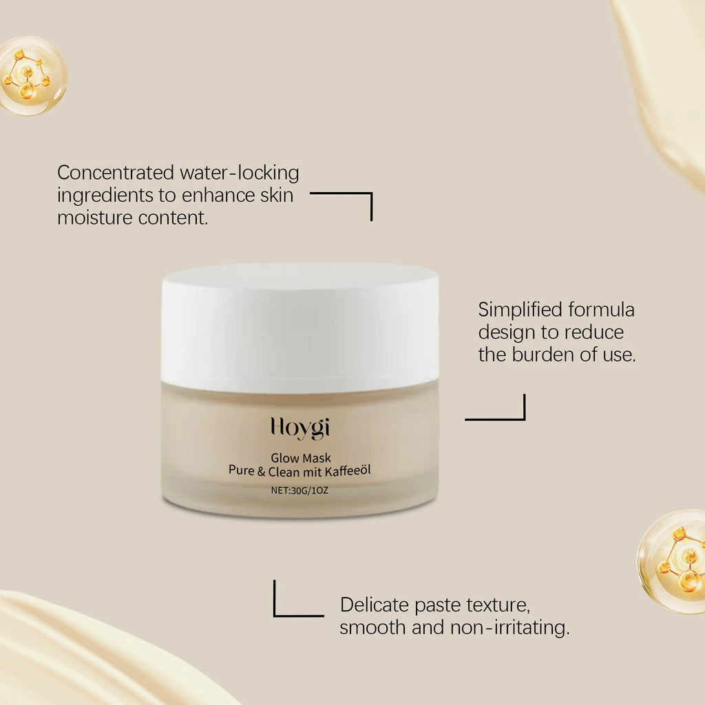 Hoygi Anti-Wrinkle and Firming Serum Moisturizing Facial Rejuvenation Deep Hydration Face Glowing Skin Care Overnight Mask 30g