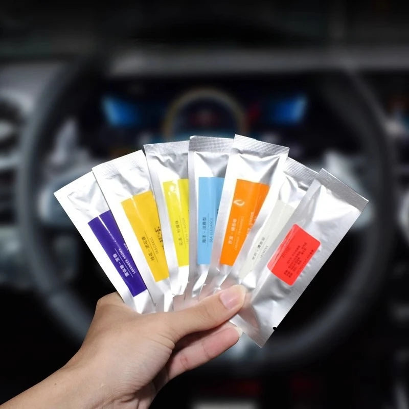 5/6/10Pcs Car Air Vent Perfume Air Freshener Flavoring Smell Aroma Car Perfumes Air Freshener Parfum Car Accessories
