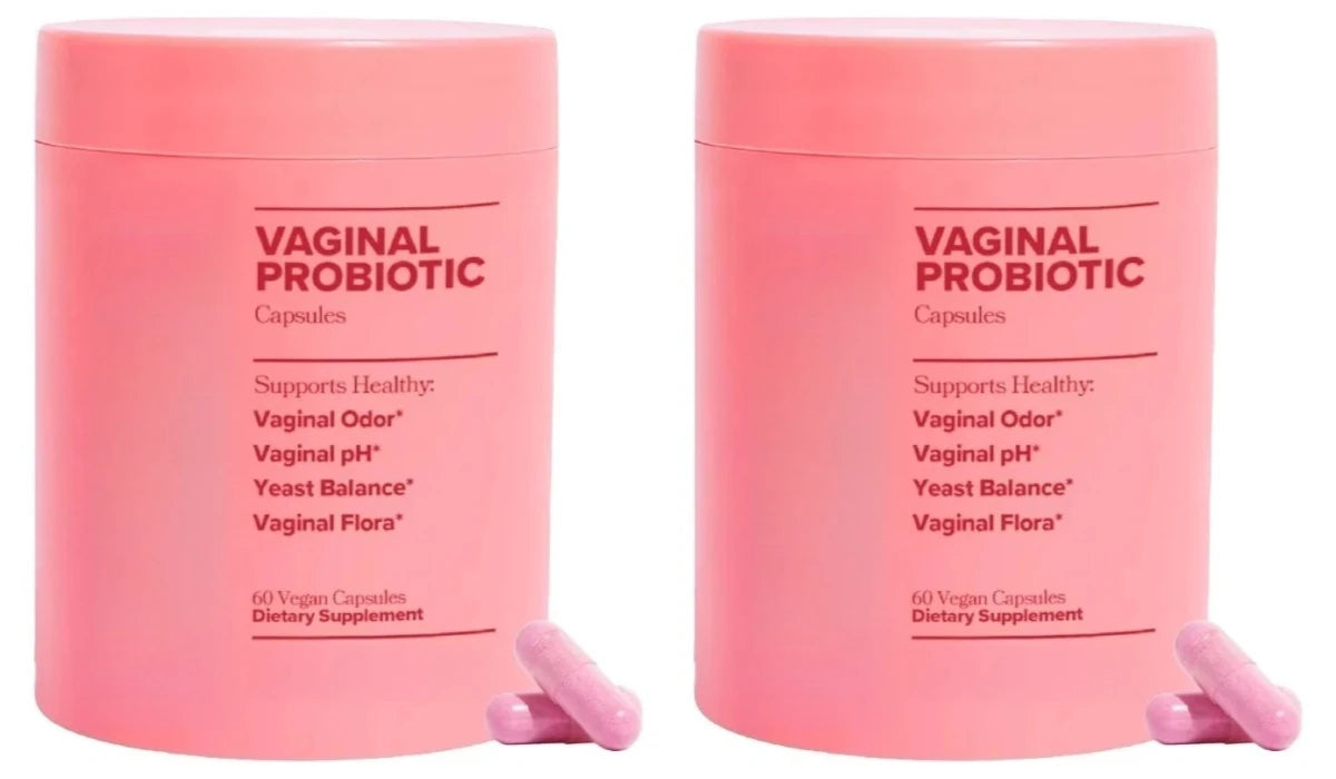 Women's Probiotic Capsules with Lactobacillus Acidophilus Rhamnosus Reuteri 5 Billion CFU Support Wellness Balance 60 Capsules