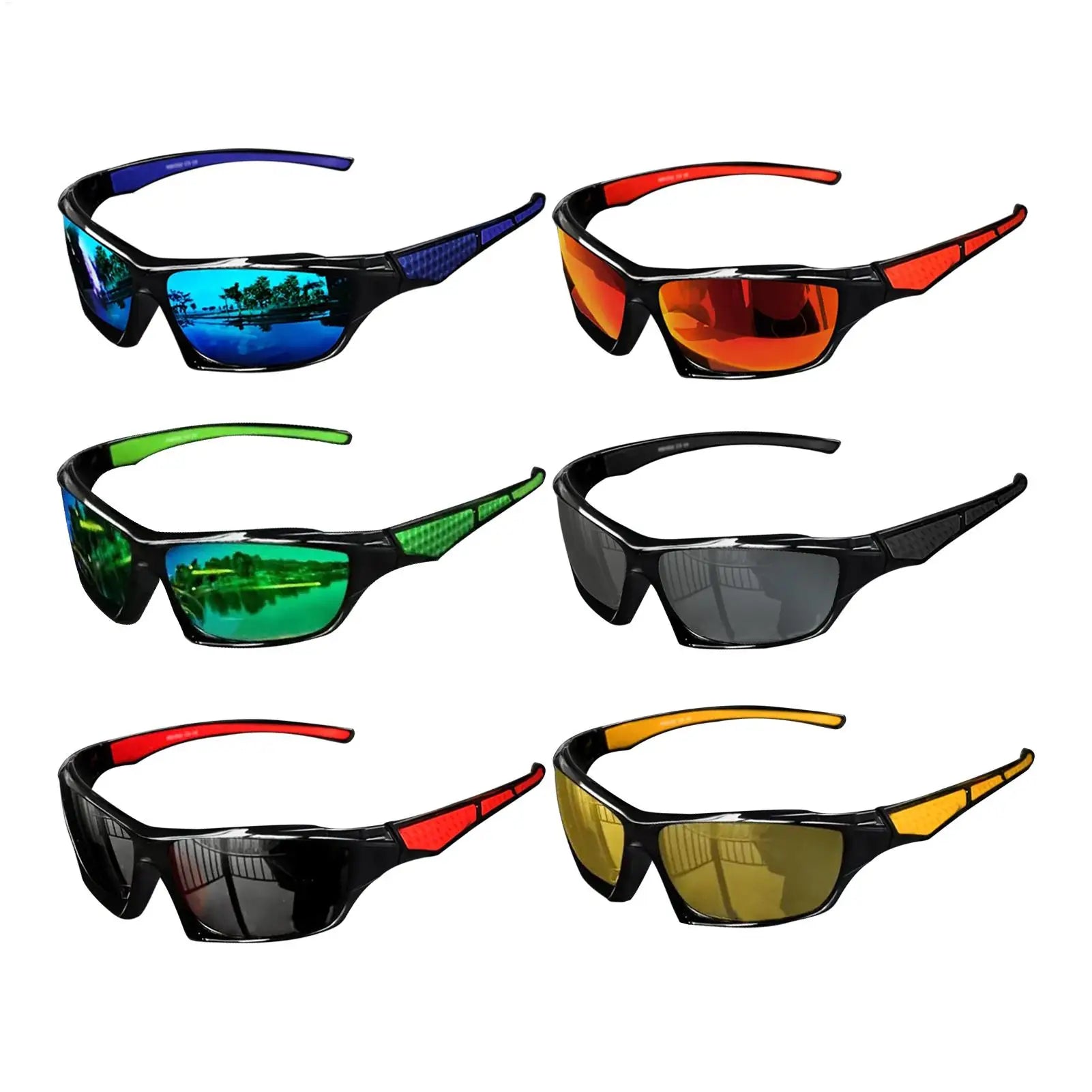 Mens Sun Glasses Comprehensive Protection Sun Glasses Comfortable Fashion Shades Outdoor Sport Eyewear for Driving Running