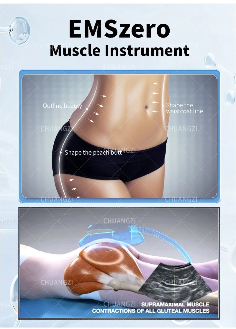 EMSzero RF 6500W 15 T EMS Slimming Machine Nova Body Sculpting 4 Handles RF Pelvic Muscle Stimulator Salon Equipment