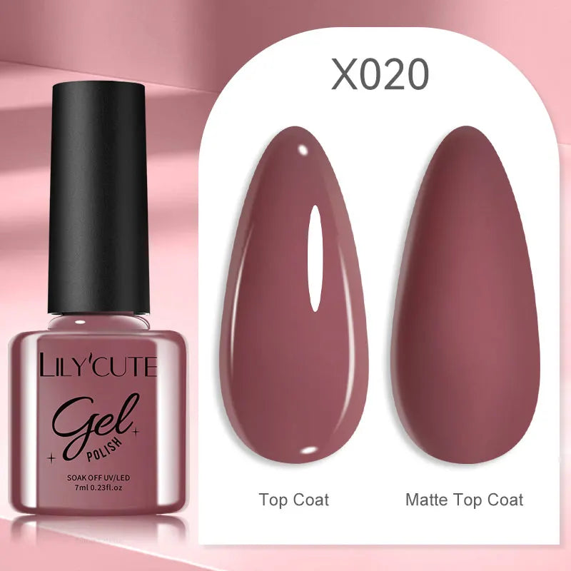 LILYCUTE 7ml Gold Coffee Cat Magnetic Gel Nail Polish Autumn Winter Nails Ultra Shine Moonlight Semi Permanent UV Gel Soak Off