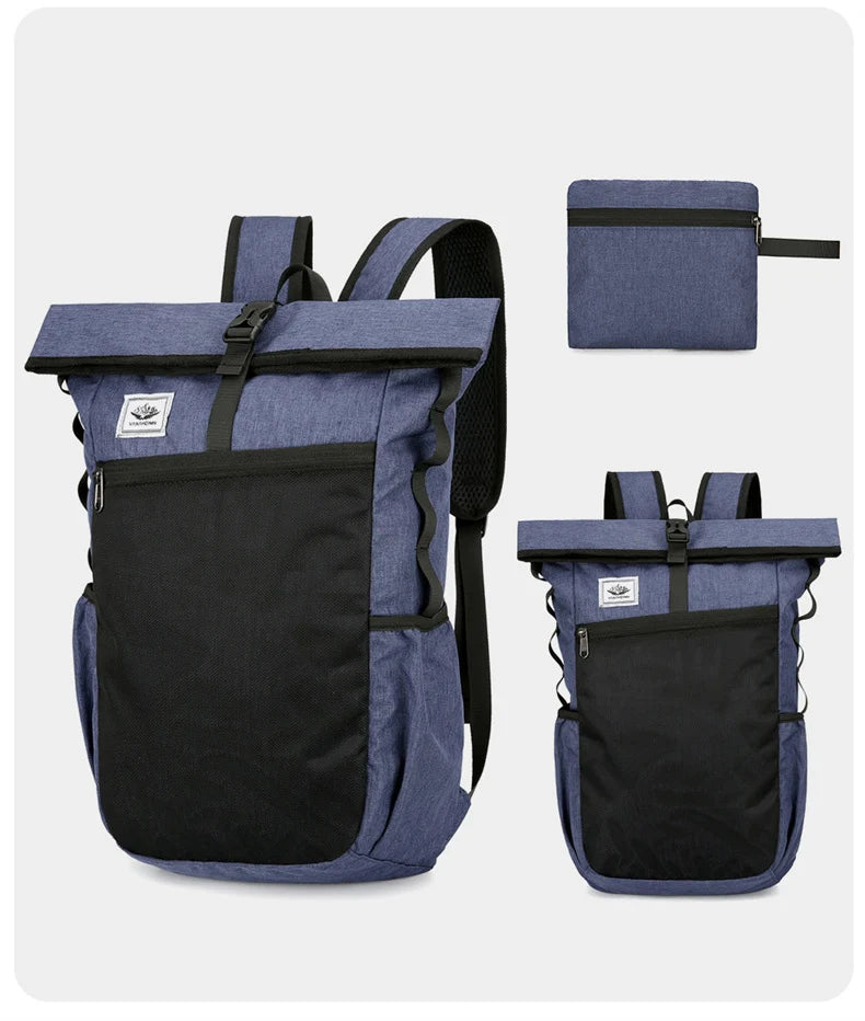 New Climbing Camping Outdoor Bags Travel Backpack For Men Women Sport Foldable Hiking Trekking Camping Shoulder Lightweight Bag