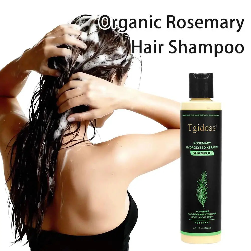 Tigdeas Rosemary Hair Shampoo Volumizing and Thickening Strengthening Oil Control Nourishes Repairs Hair Nourishing Shampoo