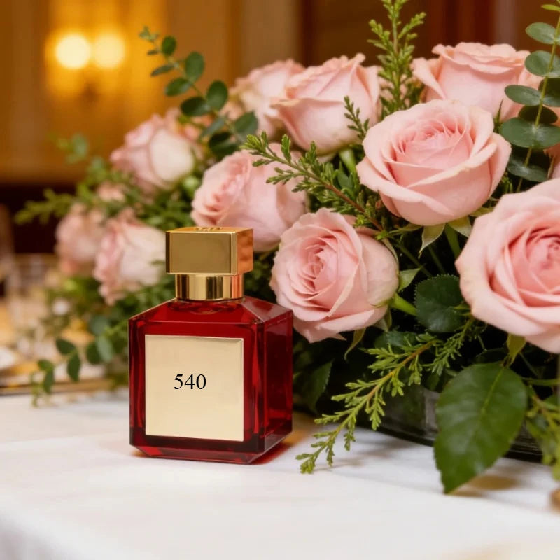 70Ml High Quality Ladies Cologne Luxury Fragrance Original Red 540 Pure Perfume With Box