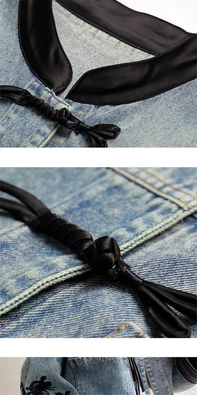Denim Jacket For Women in Spring and Autumn 2024 New Embroidered Chinese Style Fashion Versatile Denim Clothing High-end women's