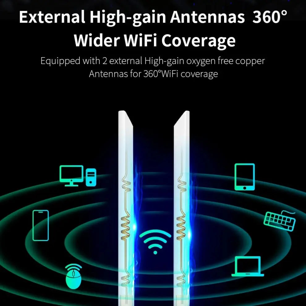 NEWFAST 2.4G/5.8G Outdoor Wireless AP 1200Mbps Access Point 48V POE Wifi Router Long Range WI-FI Extender Gigabit