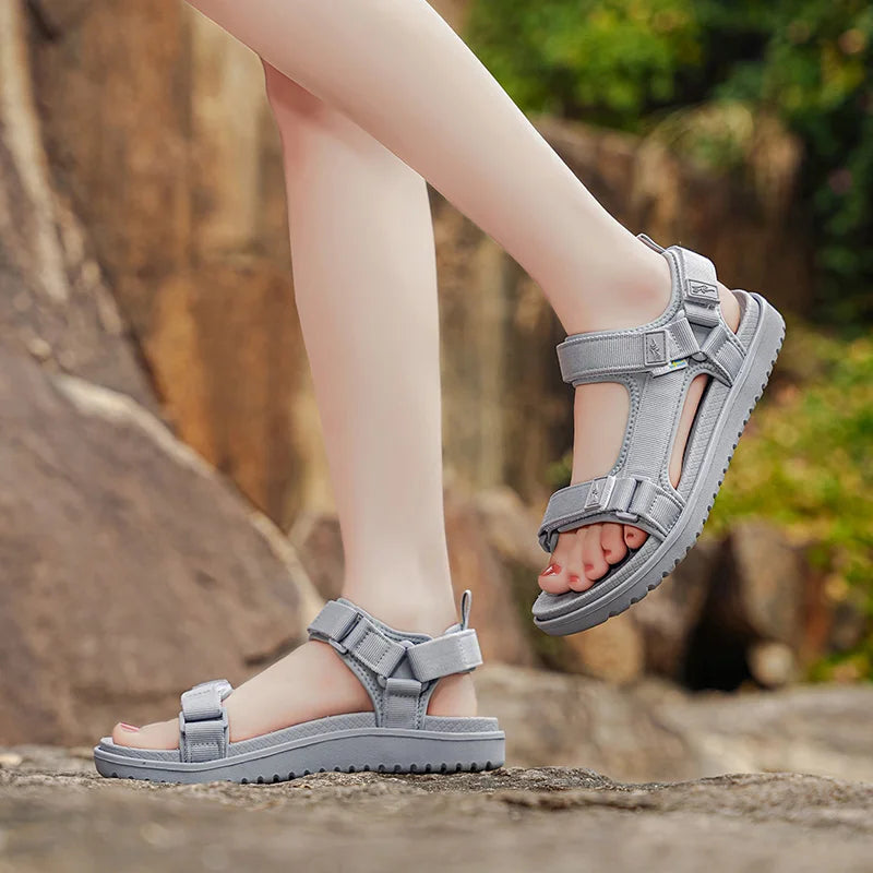 Women's Non-Slip Sports Sandals Outdoor Breathable Hiking Sandals Summer Casual Lightweight Beach Shoes