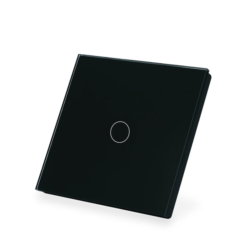 LOUYSGEN Wifi Smart Switch 1Gang 2Gang 3Gang Wall Light Switch Neutral Wire Glass Tuya APP Compatible Smart Life Alexa