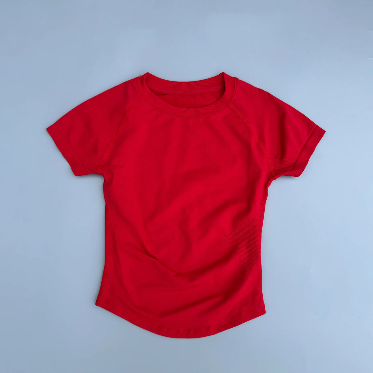 Sport Short Sleeve Top Women Seamless Yoga All-Way Stretch Clothing Running Neon Gym T Shirt Minimalist Slim Fitness Active Tee