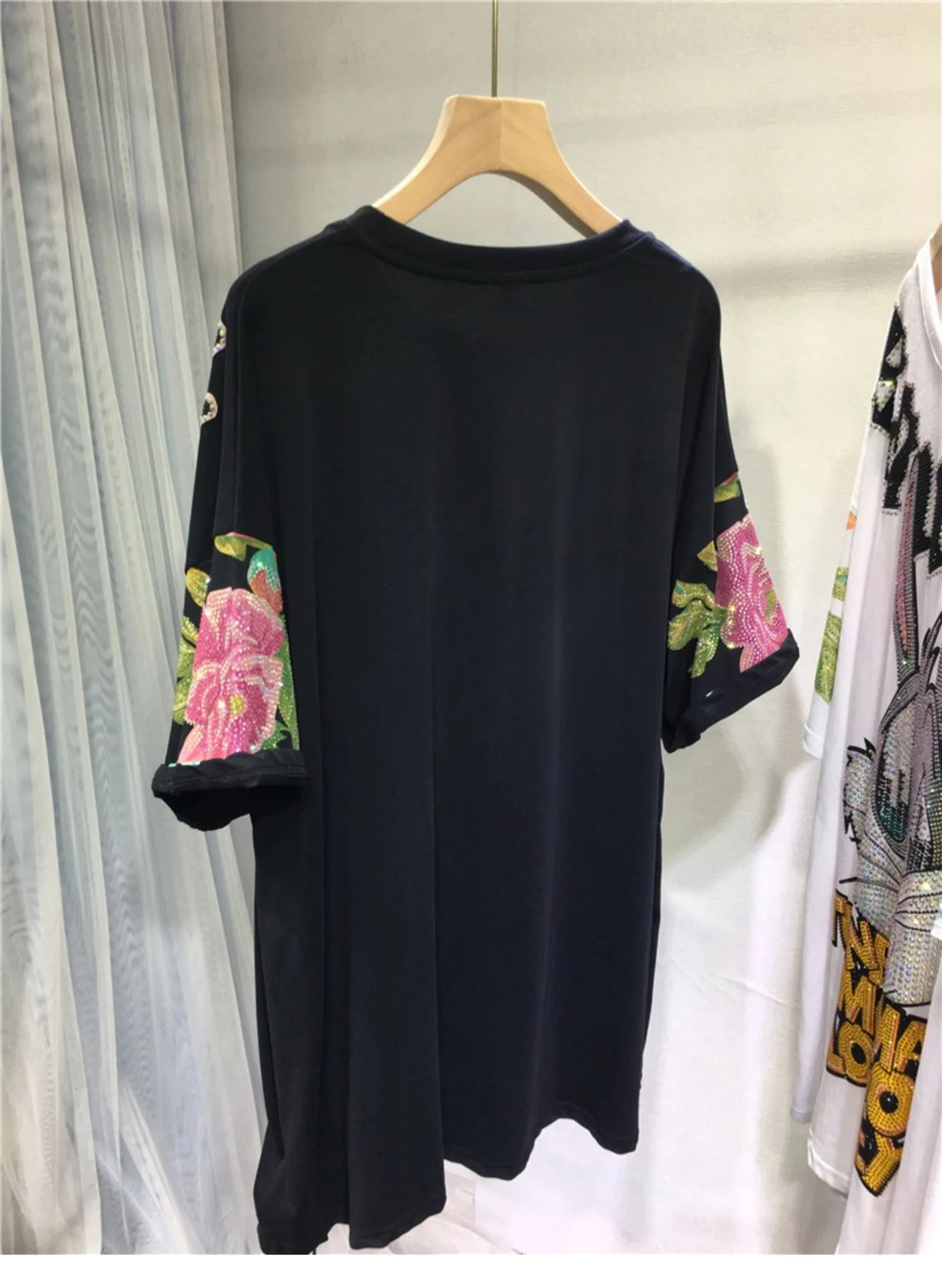 Fashion Printed T Shirts for Women Clothes Casual Flowers Cartoon Diamonds Female Short Sleeve Tops Tee женская одежда Plus Size