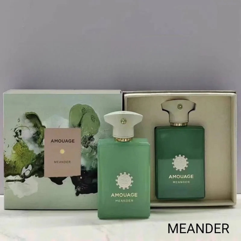 AMOUAGE Mens Warm Woody Scented Perfume 100ml Long Lasting Aromatic Fresh Bold Masculine Fragrance Purpose 50 Opus Royal Tobacco