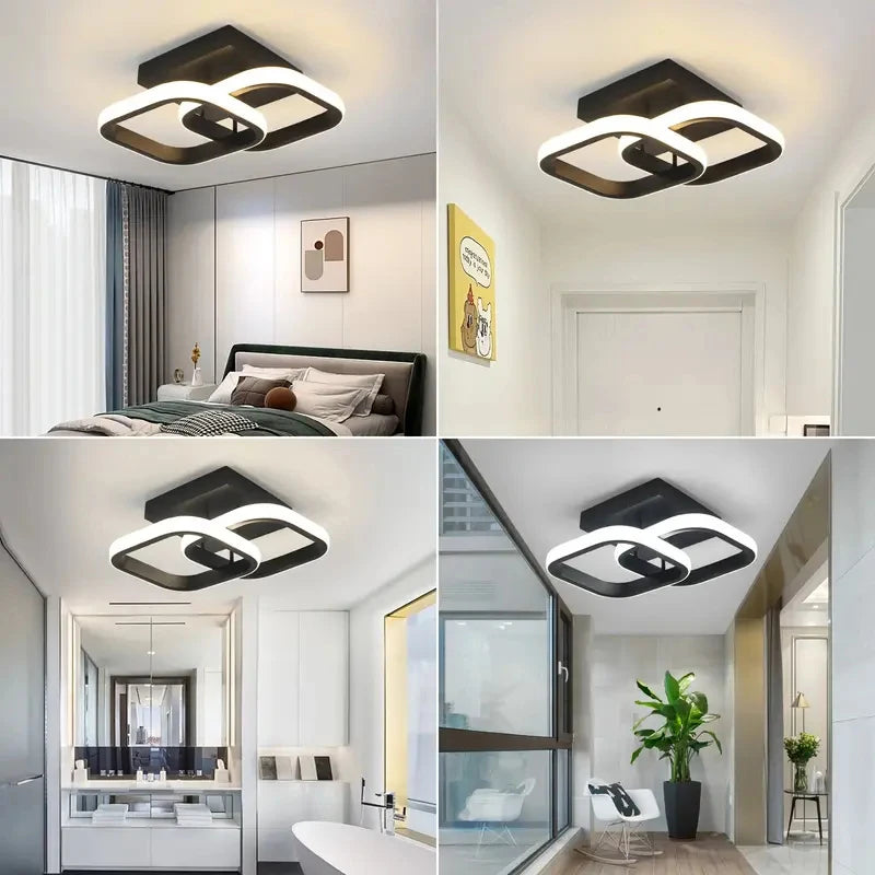 Modern LED Ceiling Lamp For Living Room Stair Aisle Cloakroom Hallway Bedroom Ceiling Light Indoor Home Decor Lighting Fixture