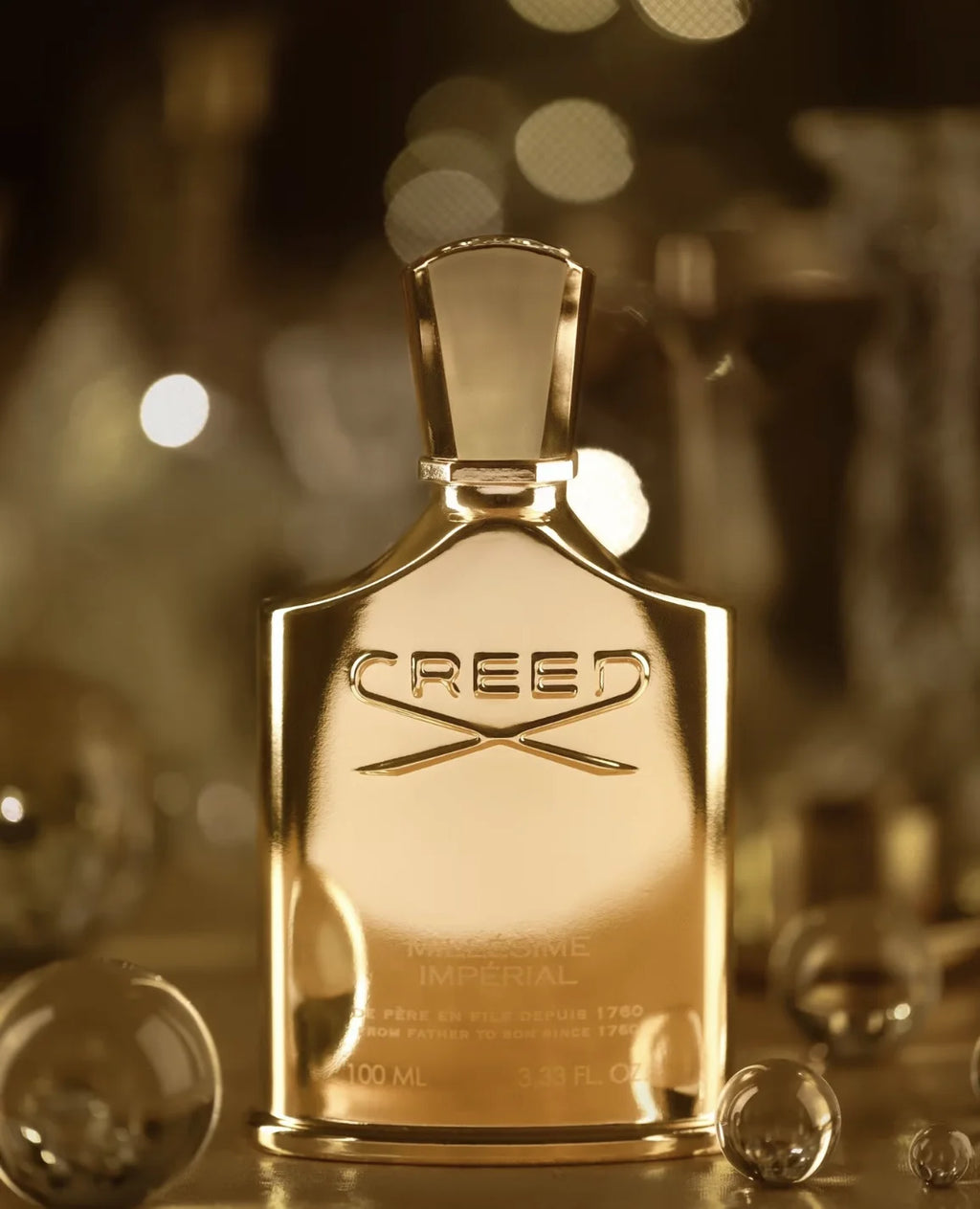 CREED millennium empire perfume, 100ml large capacity, floral and woody tone, suitable for daily or formal occasions, both men and women can control, leave fragrance for about 5 hours, elegant and advanced
