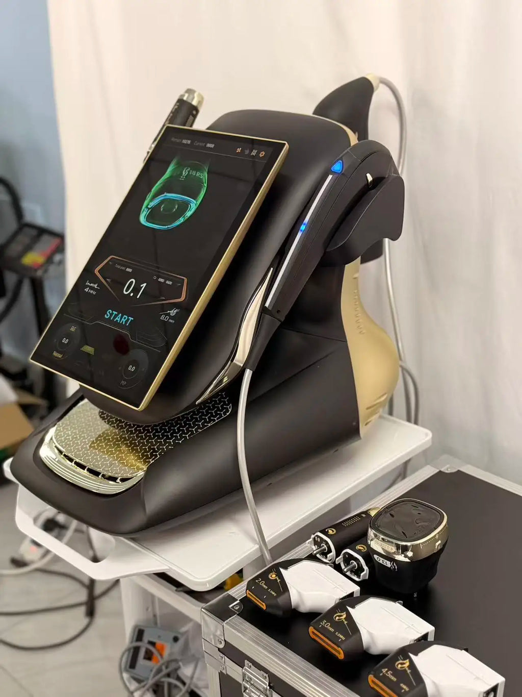360MAX 25D 3 In 1 HIFU Non-Invasive Face Slimming Anti-Aging Body Firming Machine