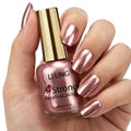 Rose Gold Mirror Polish, Quick-Dry, Wear-Resistant, Keratin, Strengthens Nails. 2-in-1 care. Daily & Festive Must-Have.