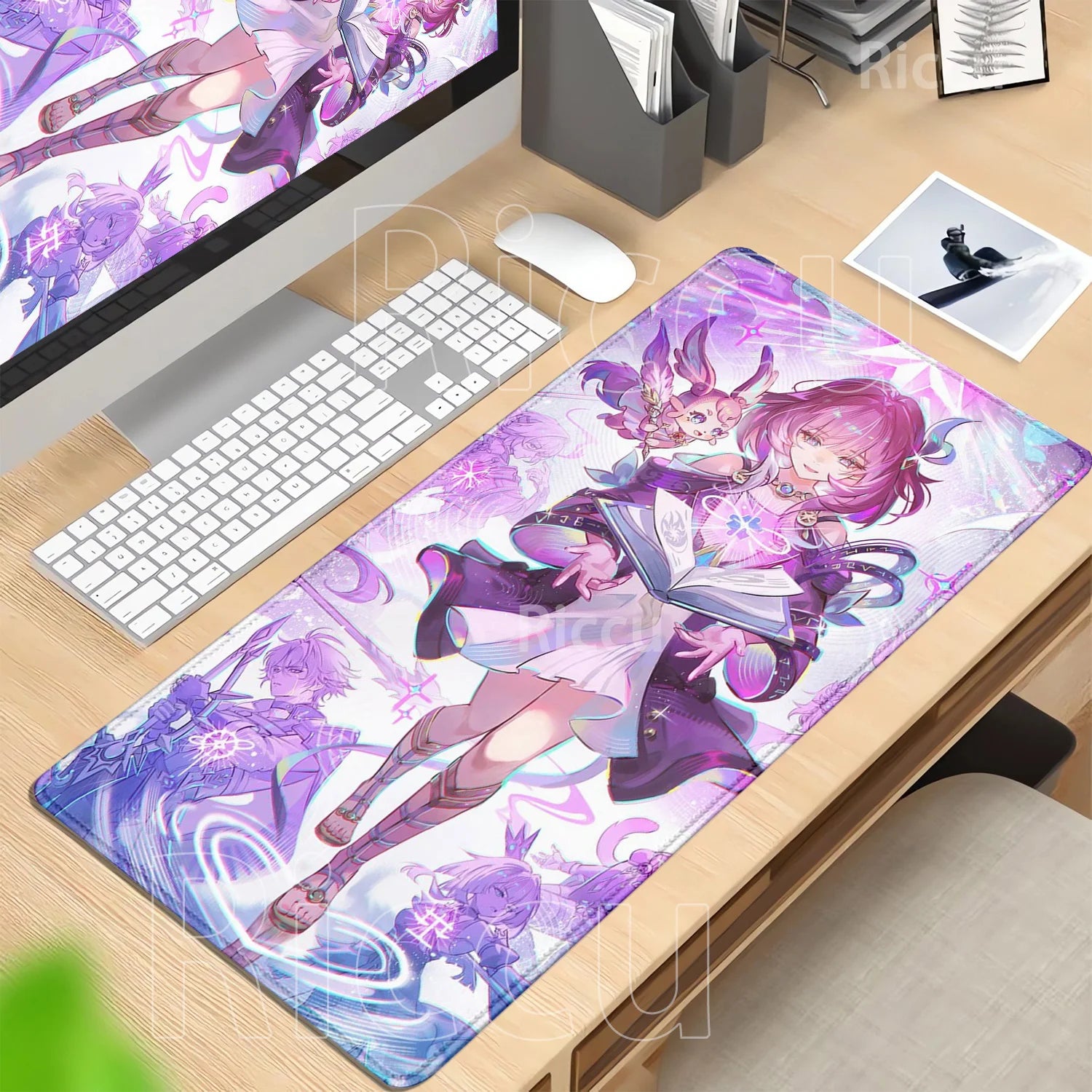 Mouse Pad Honkai Star Rail Cyrene HD printing Pretty Gaming Lock Edge Large Rubber Anime kawaii Mousepad Laptop offices Desk Mat