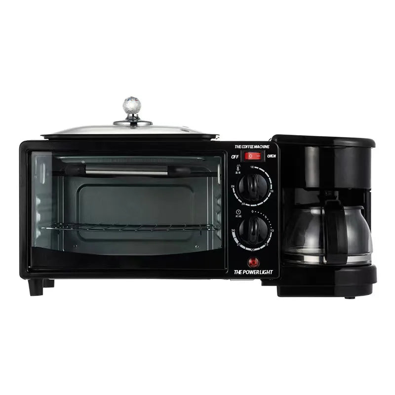 CANDIMILL Direct Factory Sale Multi-purpose Household 3 In 1 Breakfast Maker Electric Roaster Egg Tart Machine