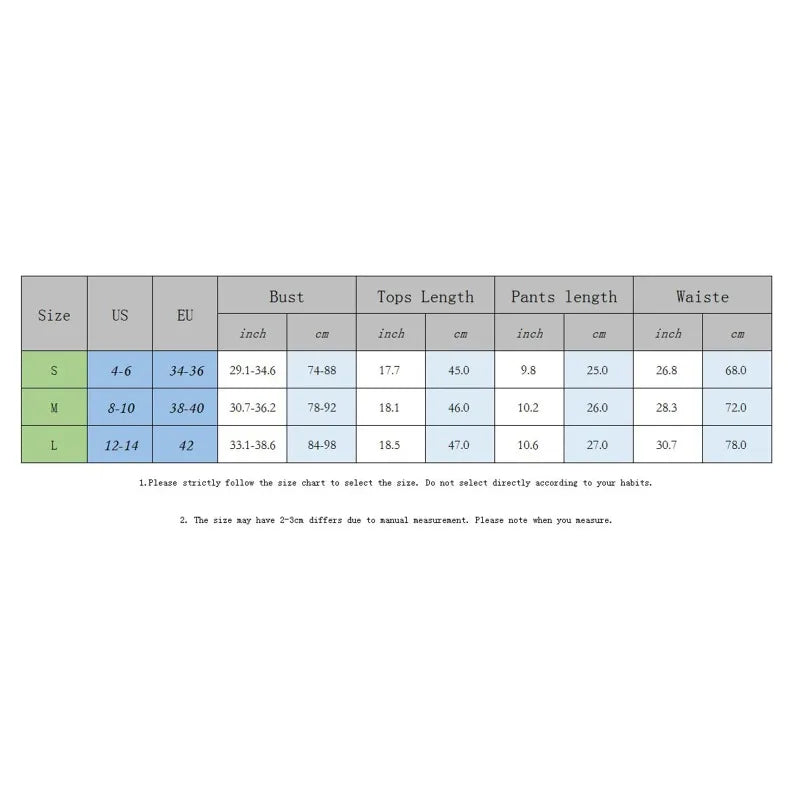 Summer Women 2Pcs Bathing Suit Bikini Sexy Tankini Swimsuit Set Solid Halter Tops With Micro Shorts Female Swimwear Beachwear