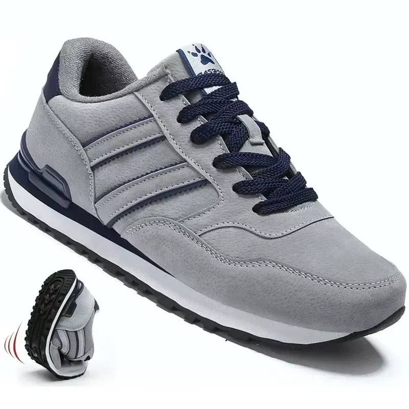 Men's and Women's Shoes Spring and Summer Leather Breathable Forrest Gump Shoes Men's Sports and Leisure Travel Running Shoes Me
