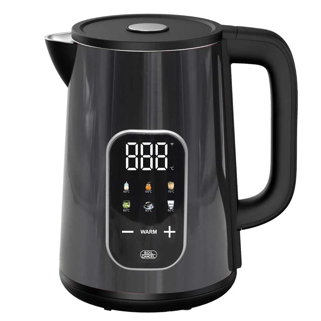 1.7L Stainless Steel Smart Electric Kettle WiFi App Control