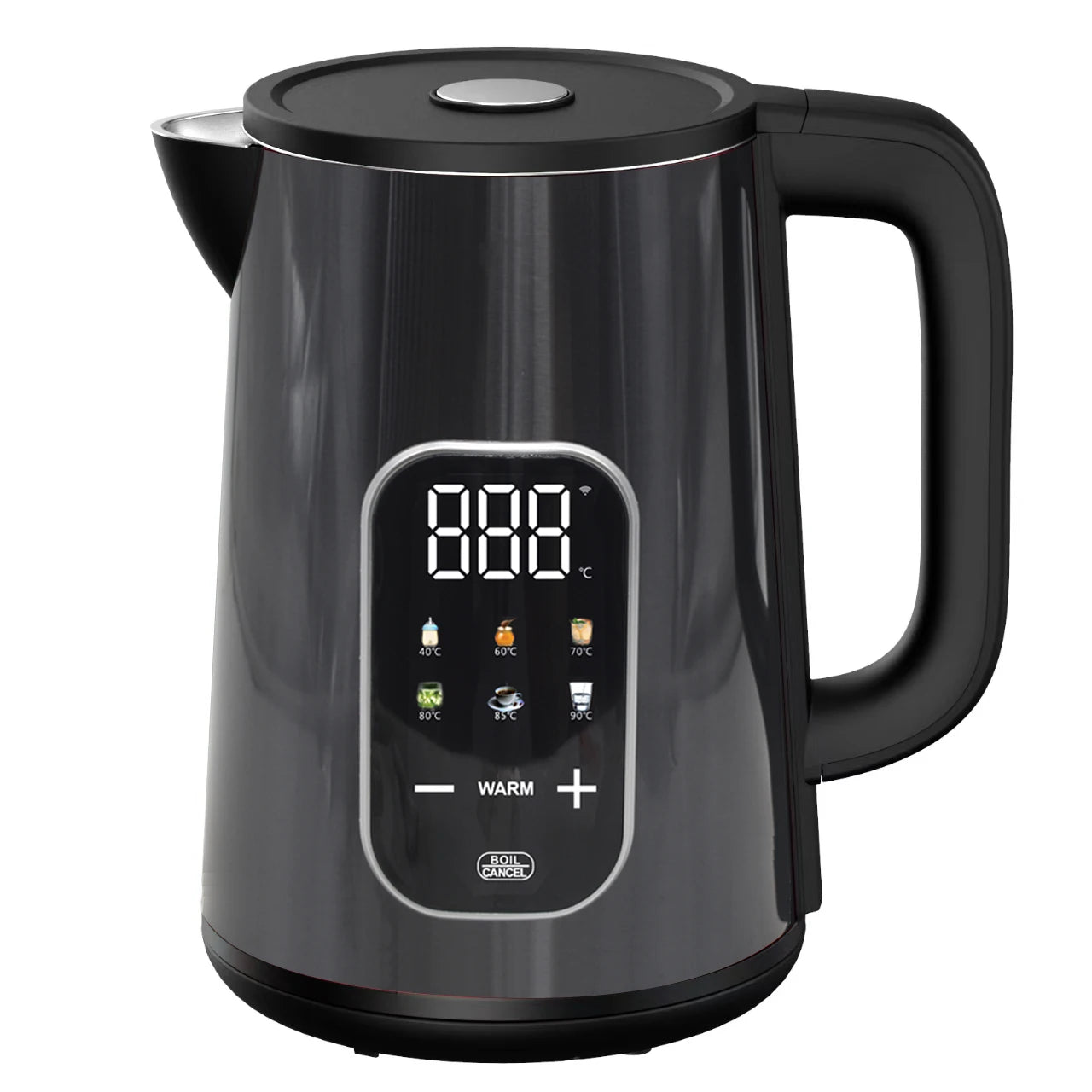 1.7L Stainless Steel Smart Electric Kettle WiFi App Control