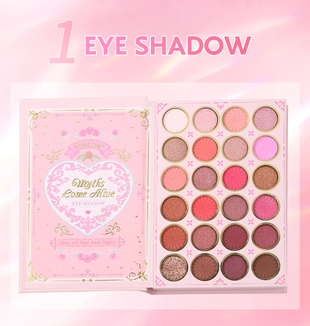 5 Layers All In One Makeup Book Palette,48 Eyeshadow+6 Blush+Contour Highlight Brow Pomade+6 Lipstick Full Face Makeup Kit