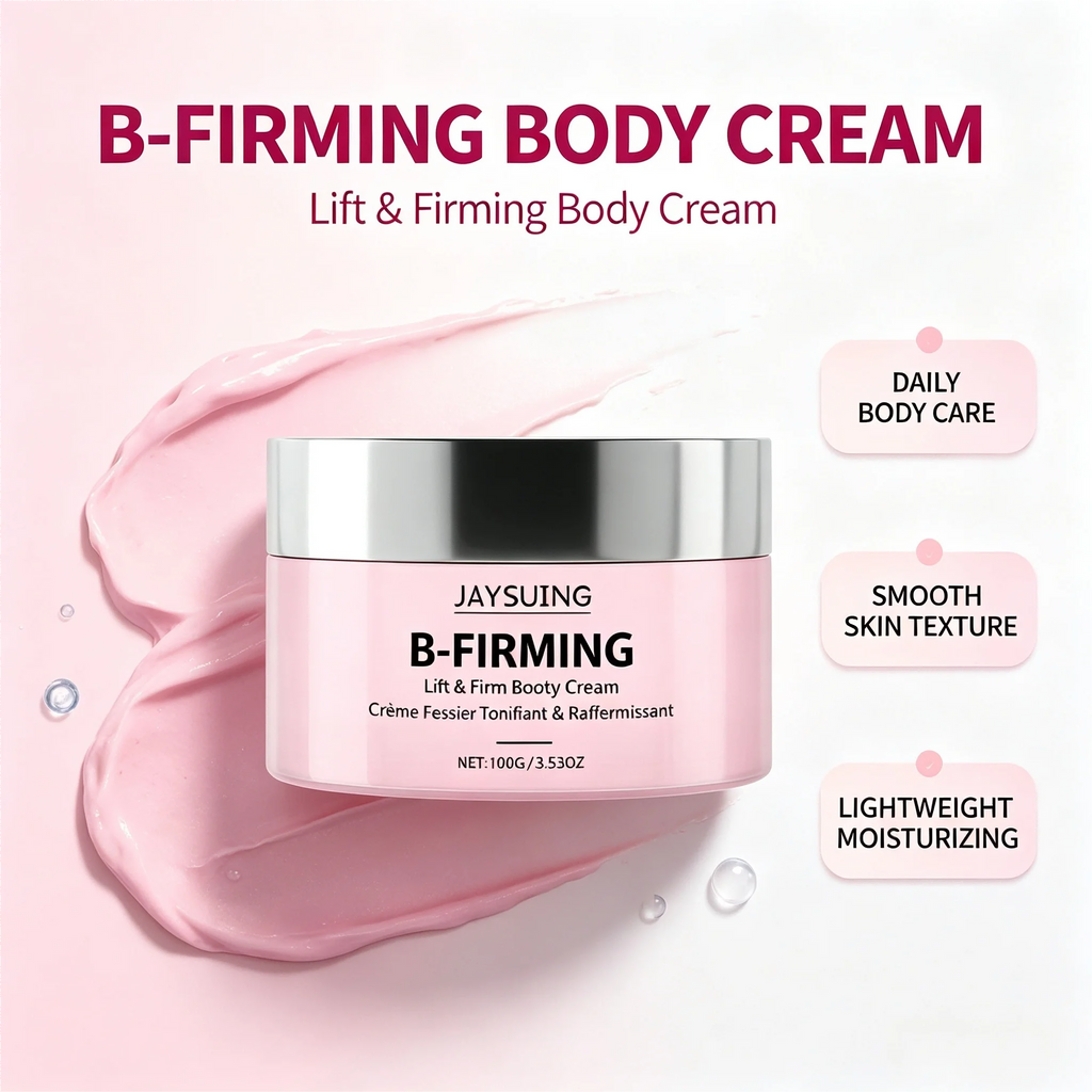B-TIGHT Lift & Firm Booty Mask, Butt & Thighs Firming Cream with Caffeine & Brazilian Peppertree Extract, Helps Smooth Skin Texture, Body Skincare, Ideal Birthday Beauty Gift for Women