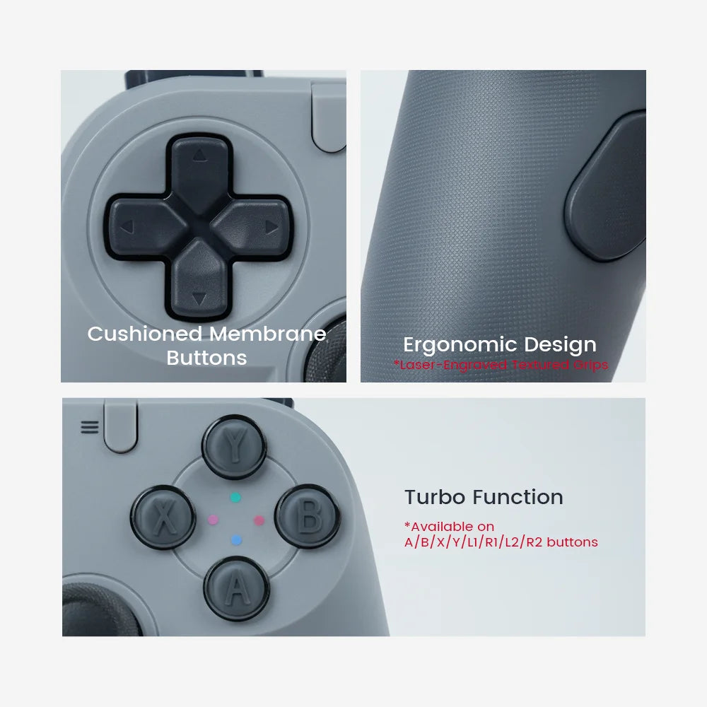 GameSir Tegenaria Lite Wired Controller Gamepad 1000Hz Hall Effect Joysticks Gamepad, Compatible with Switch 2/PC/Android/iOS