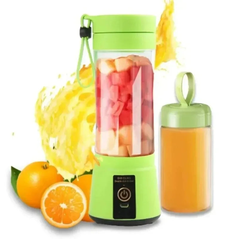 2026 Hot Selling Items USB Charging Electric Juicer Cup 6 Leaf Blade Mini Portable Blender Fruit Juice Extractor for Home Travel