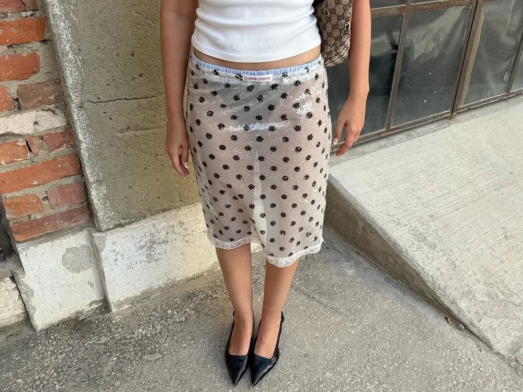 Sexy Pink Sequin Midi Skirt Women Ruched Lace Patchwork Elastic Waist Bodycon Pencil Skirts Lady Club Party Dating Glitter Wear