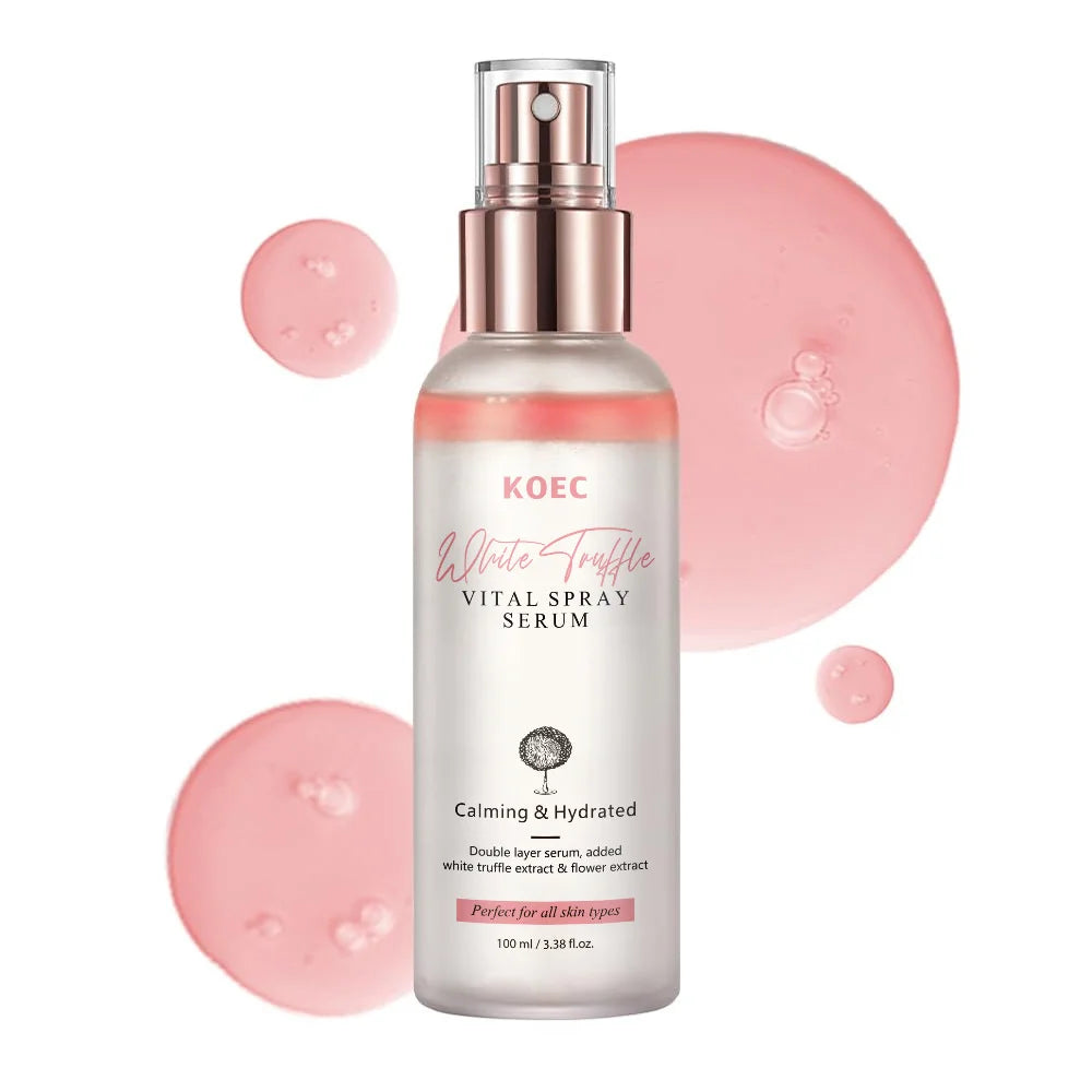 Korean White Truffle Extract First Spray Glowing Facial Serum Vitamin E Antioxidant Face Repair Essence Portable Skincare Makeup