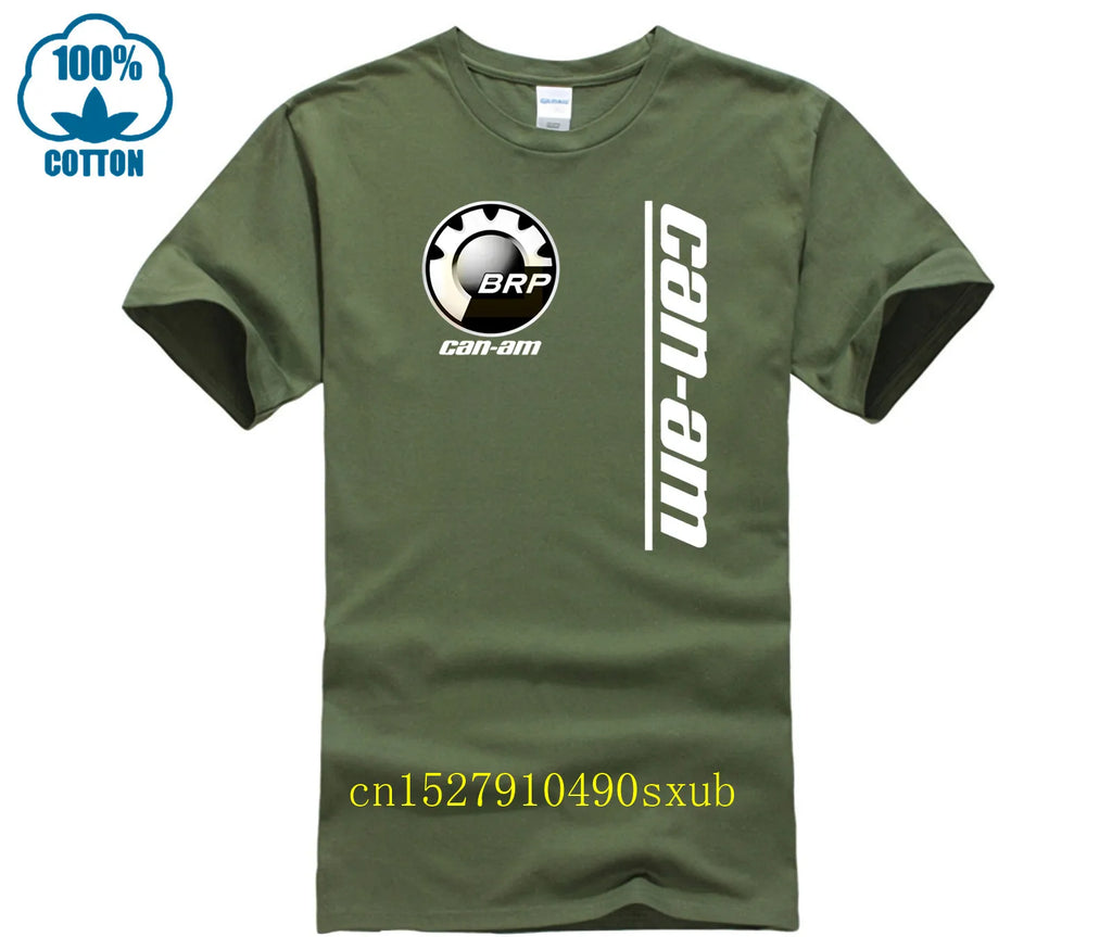 POPULAR T Shirt CAN AM Logo BRP ATV Renegade UTV Outlander SIZES USA S 4XL Clothes