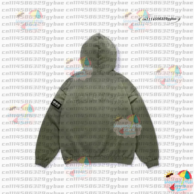 2026 Concert ARIRANG Style Europe Limited Zip-Up Hoodie GREEN WIND JACKET hooded cardigan zipper jacket ARMY unisex