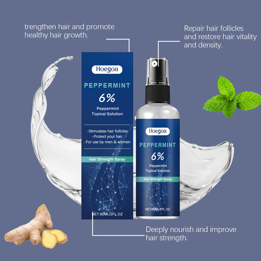 Unisex Anti-Hair Loss Spray & Hair Growth Serum - Nourishes Scalp, Promotes Hair Growth, & Provides Healthy Nutritional Care