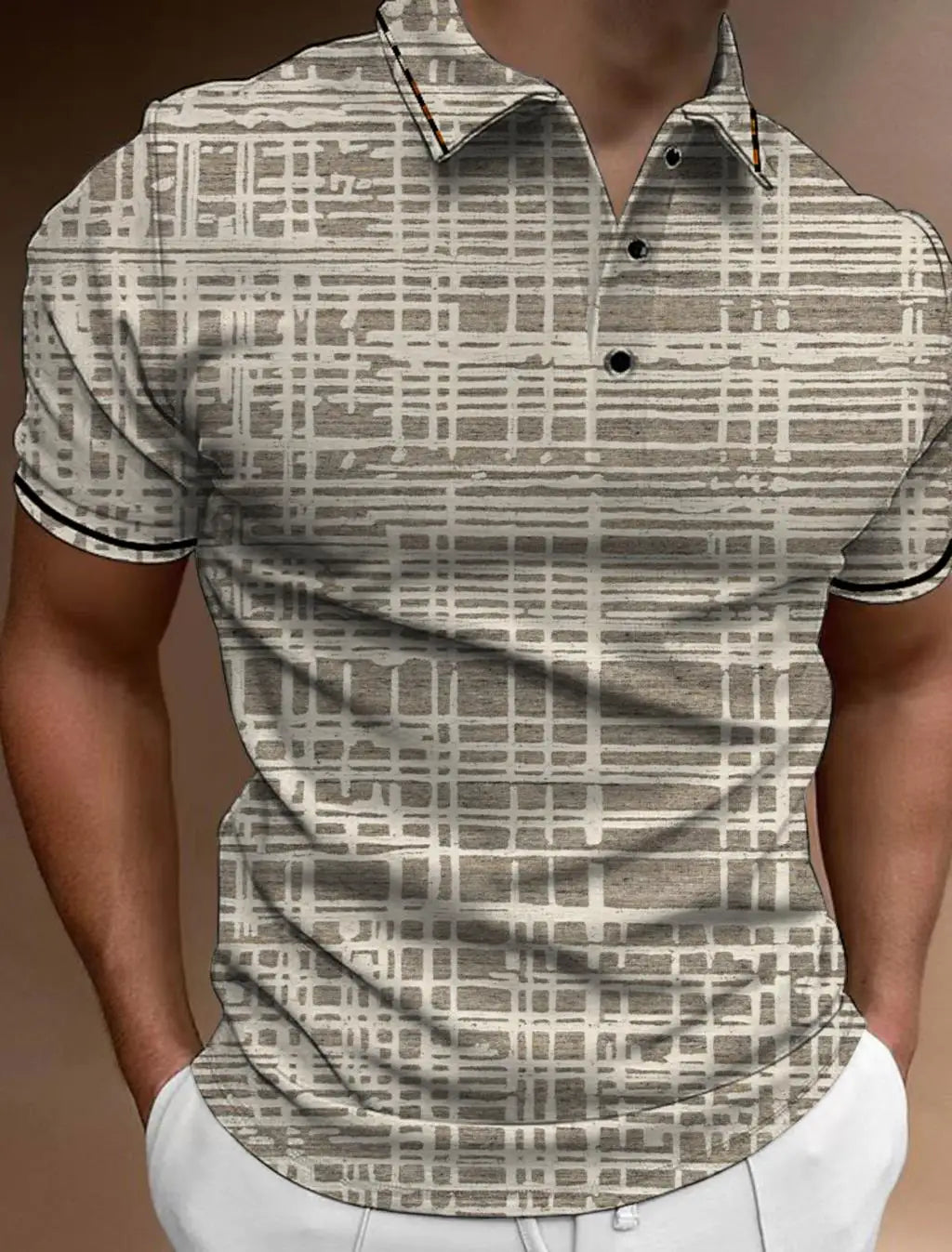 Fashion Men's Button Polo Shirts Casual Summer Short Sleeve Men Male Polo Tee Shirt Men Tops Street Mans Golf Clothing Clothes
