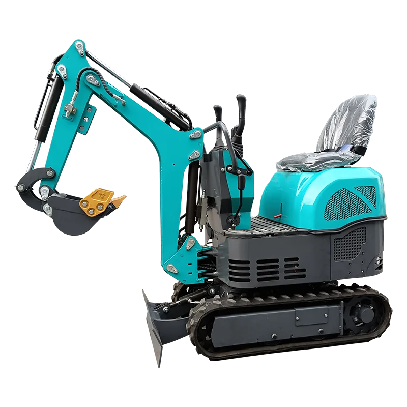 OKW08 Small Garden Excavator 1300mm Digging Depth for Family Fence Foundation Work